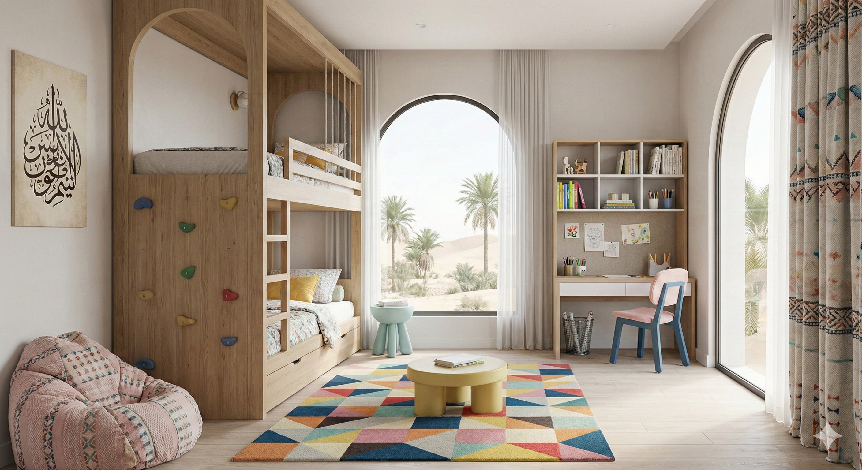 Creative themed kids bedroom