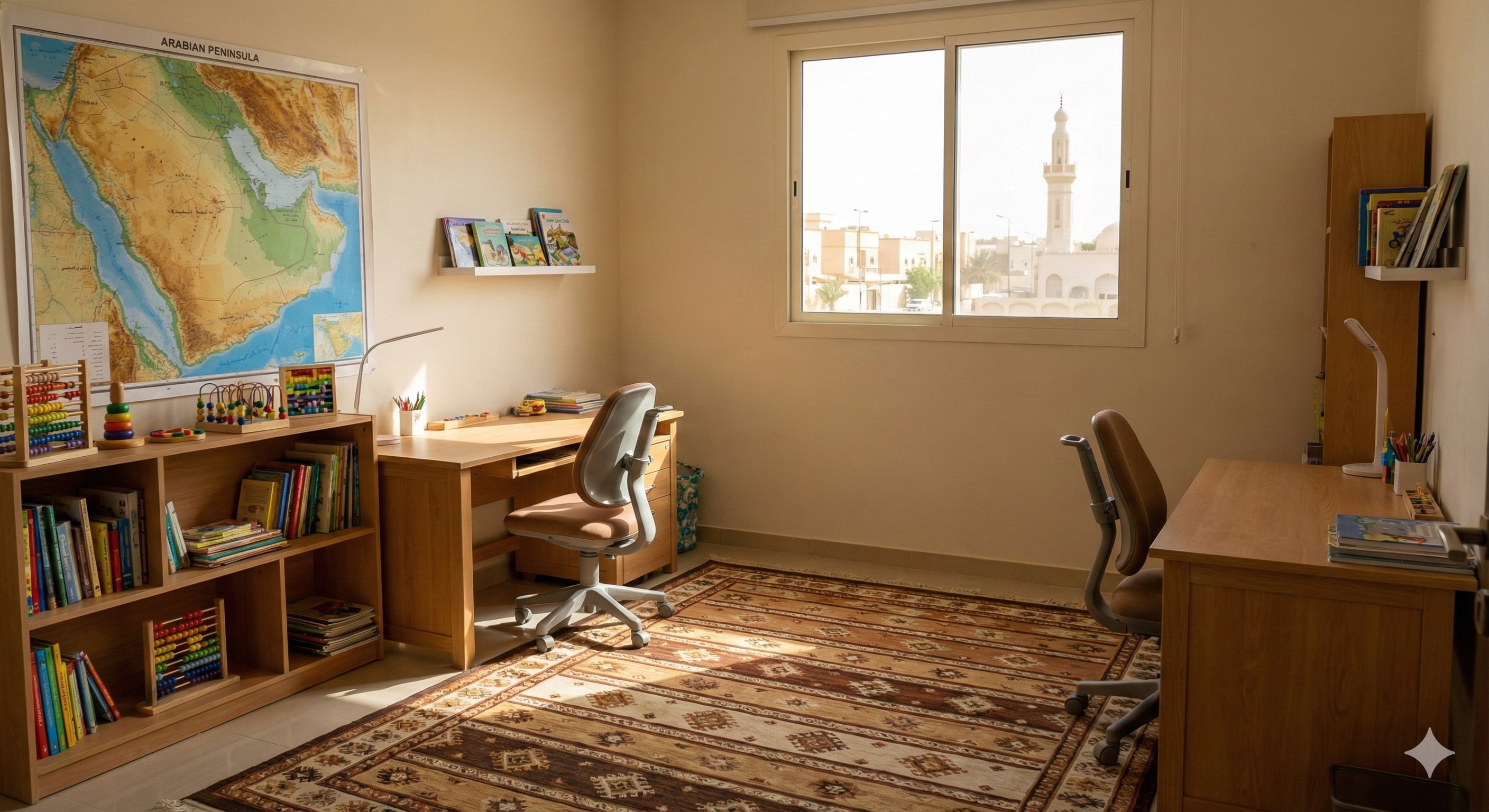 Versatile kids room design